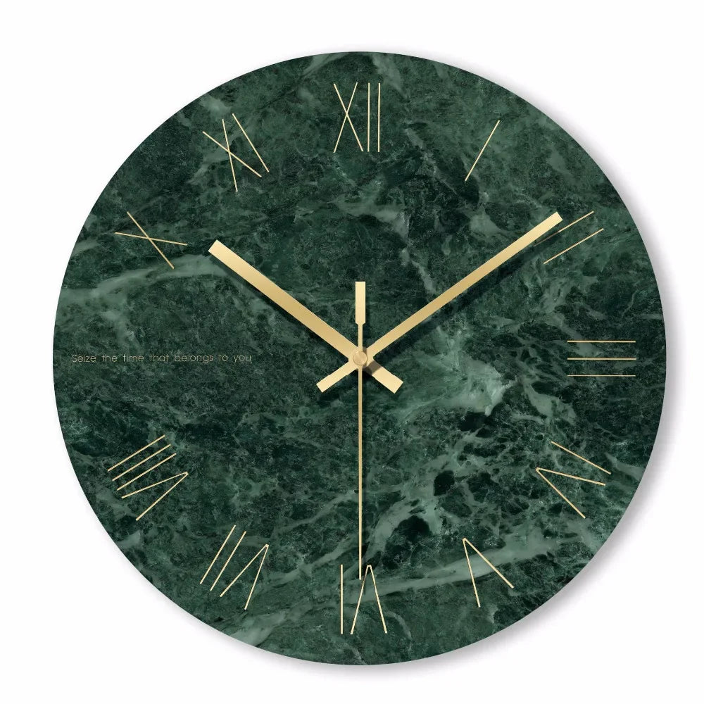 Marble Wall Clock