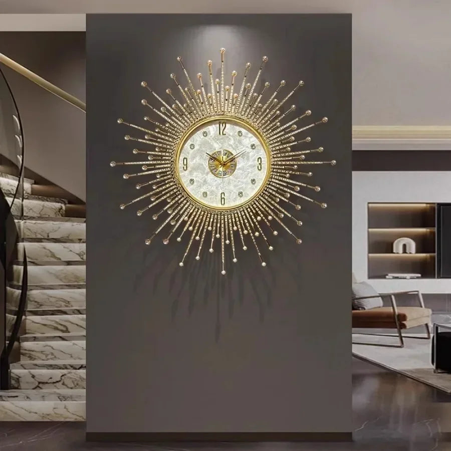 Luxury Living Room Wall Clock