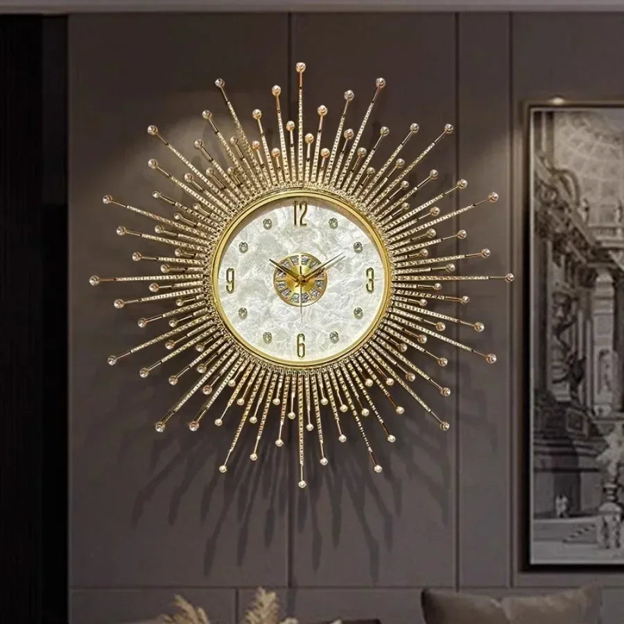 Luxury Living Room Wall Clock