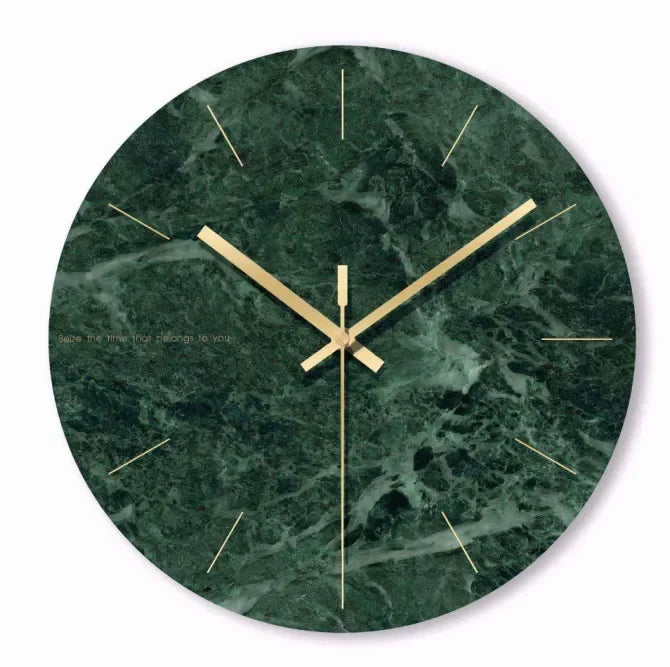 Marble Wall Clock