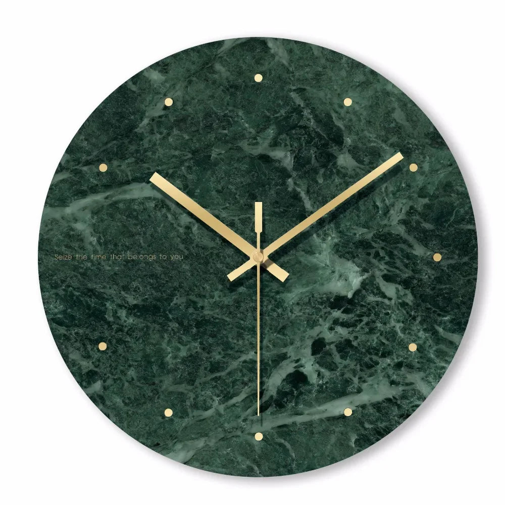 Marble Wall Clock