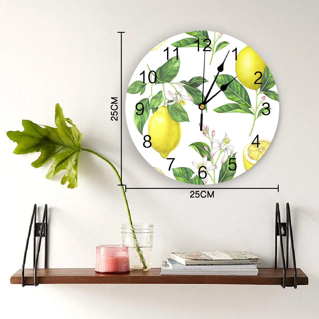 Lemon Wall Clock