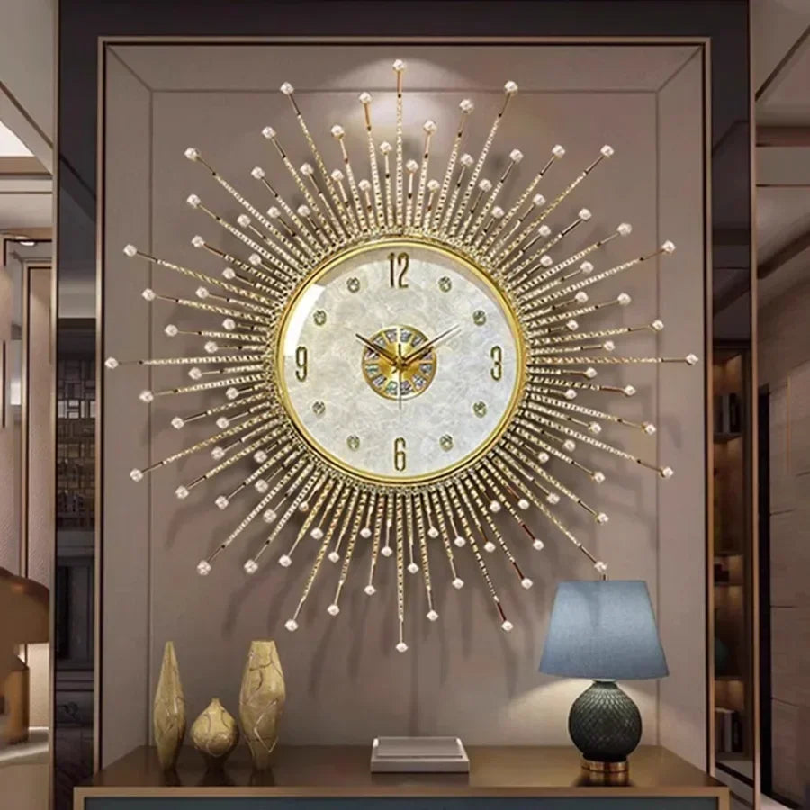 Luxury Living Room Wall Clock