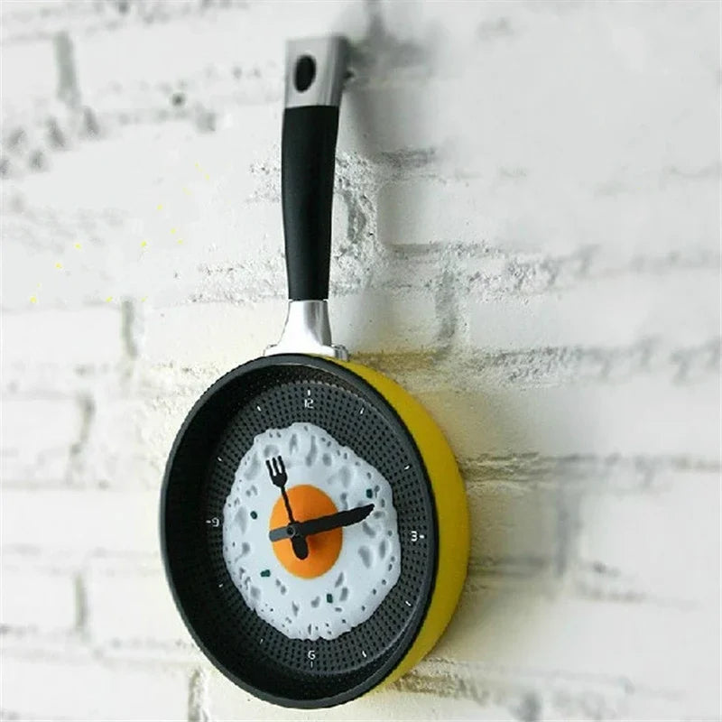 Tableware kitchen clock