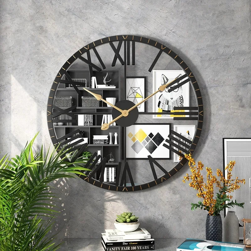 Mirror Wall Clock