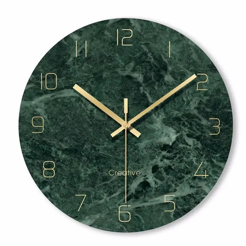 Marble Wall Clock